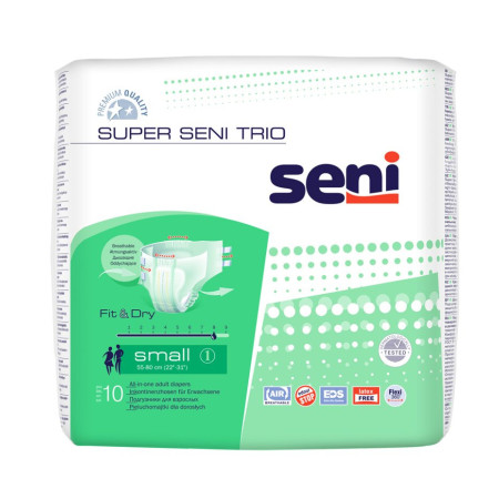 Seni - Super trio - S SE-094-SM10-A03 Bed Wet Store dès 8,90 € fabricant SENI
