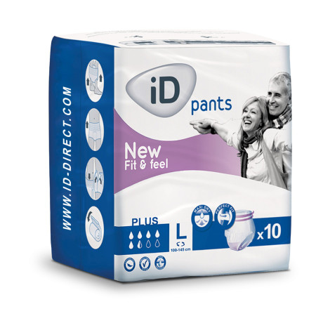 Ontex iD - Pants fit & feel plus - L 5521365100 Bed Wet Store dès 9,90 € fabricant ONTEX-ID