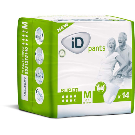 Ontex iD - Pants super - M 5531275140 Bed Wet Store dès 17,90 € fabricant ONTEX-ID