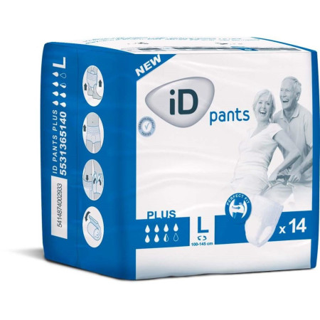 Ontex iD - Pants plus - L 5531365140 Bed Wet Store dès 18,25 € fabricant ONTEX-ID