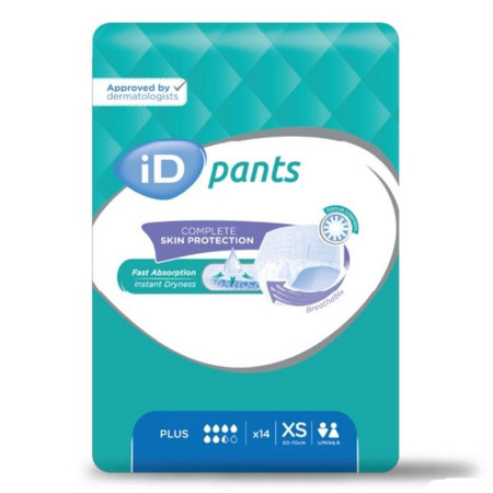 Ontex iD - Pants plus - XS 5531065141-01 Bed Wet Store dès 18,80 € fabricant ONTEX-ID