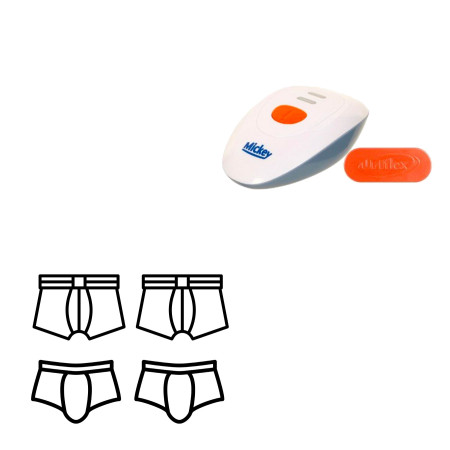 Uriflex - Lot de 2 sous-vêtements + alarme stop pipi Mickey sans fil Mickey_confort Bed Wet Store dès 135,00 € fabricant URIFLEX
